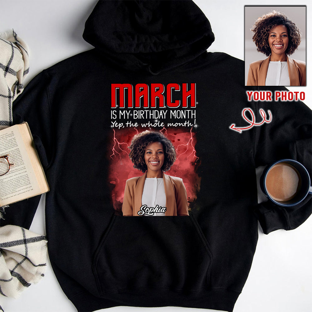 Custom Birthday Shirt, March Birthday Shirts For Woman, March Birthday Gifts