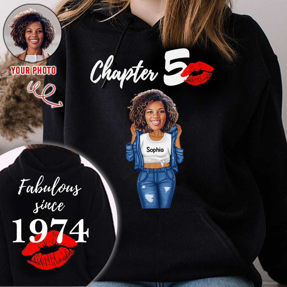 50 And Fabulous Shirt, 50th Birthday Shirts, Custom Birthday Shirts, Turning 50 Shirt, Gifts For Women Turning 50, 1974 Shirt