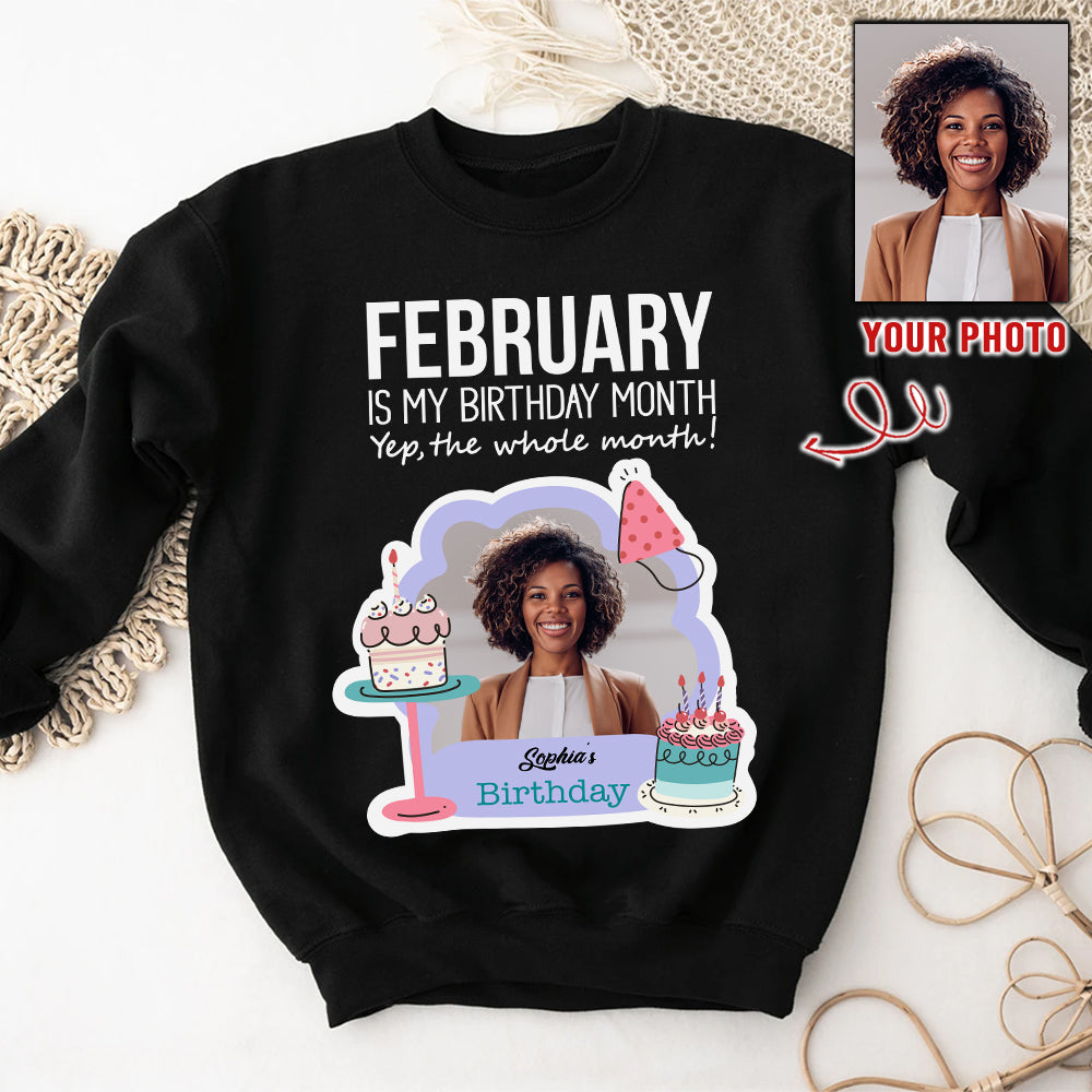 Custom February Birthday Shirt For Woman, Queens Are Born In February Gifts, February Birthday Woman Shirt, February Queen Gift