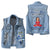 Premium Log Denim Vest - Gift For Women,  Denim Vest  Yoga,  Yoga Lover