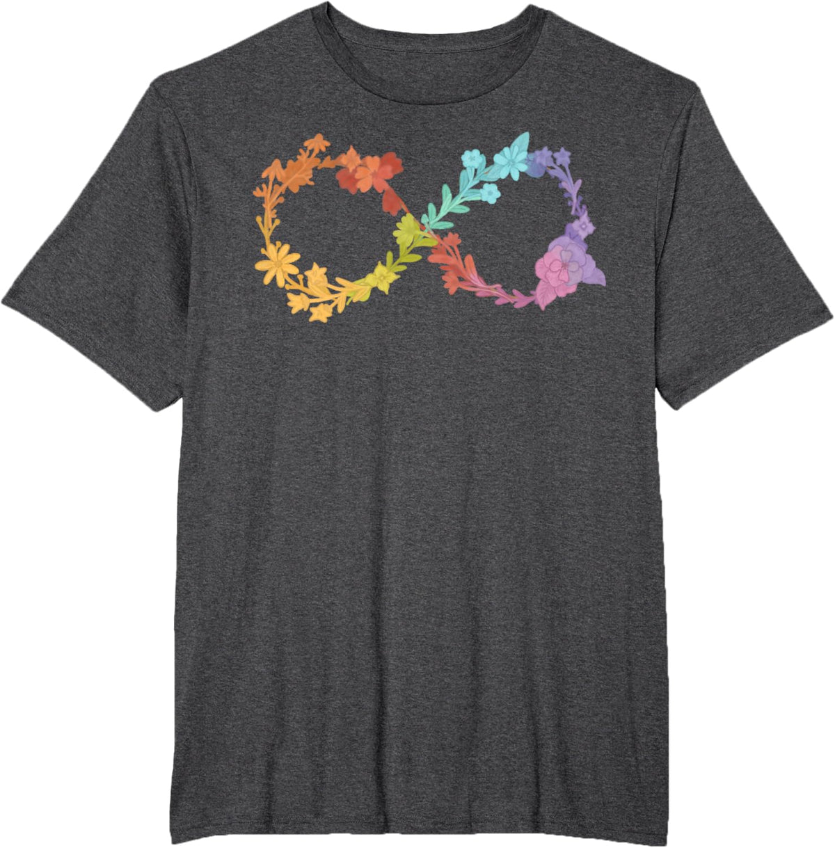 Floral Neurodiversity Infinity Symbol Autism Awareness