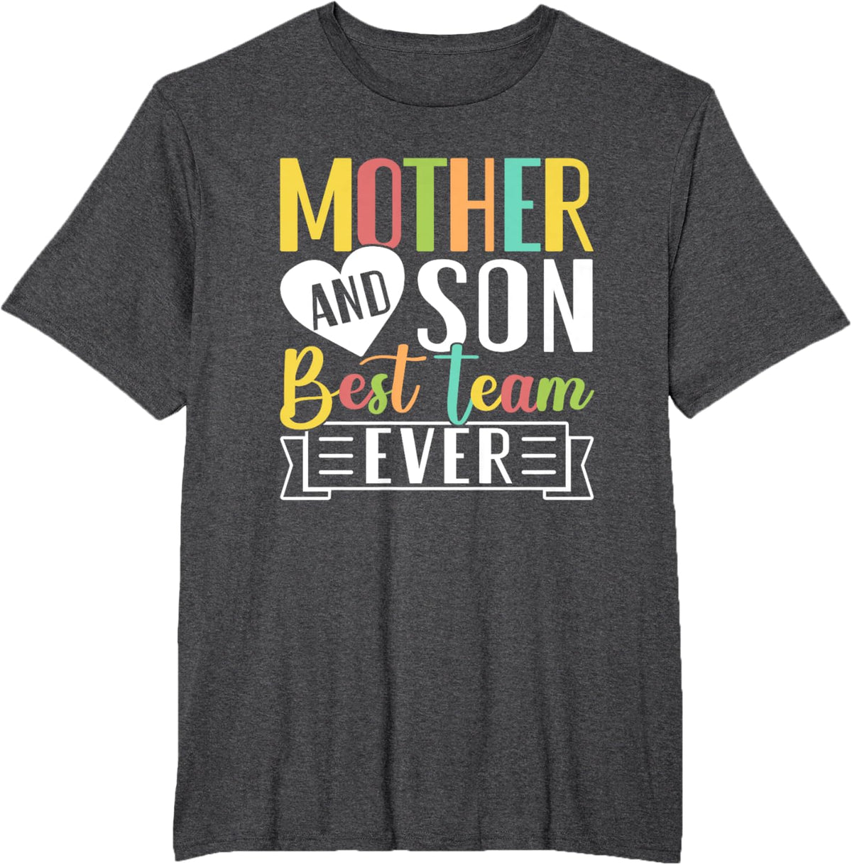 Mothers Day Mama Mom Son Love Mommy Mama Mother&#39;s Black Unisex Classic Fit Crew Neck Short Sleeve Mother Shirt