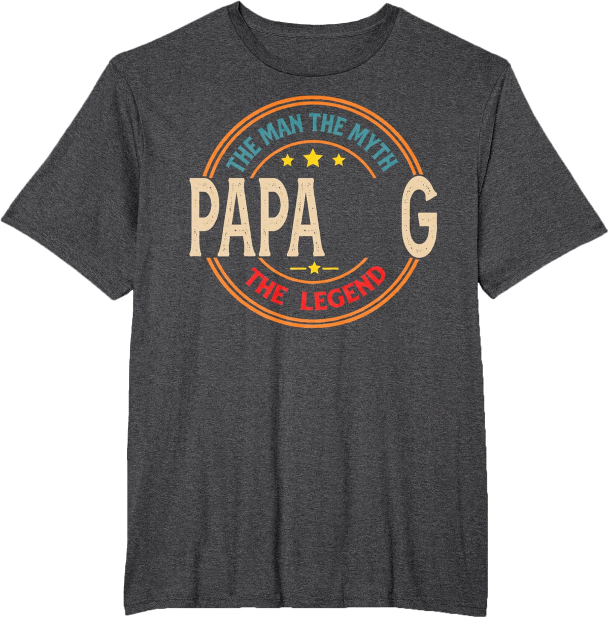 PAPA G The Legend The Man, Funny PAPA G Fathers Day