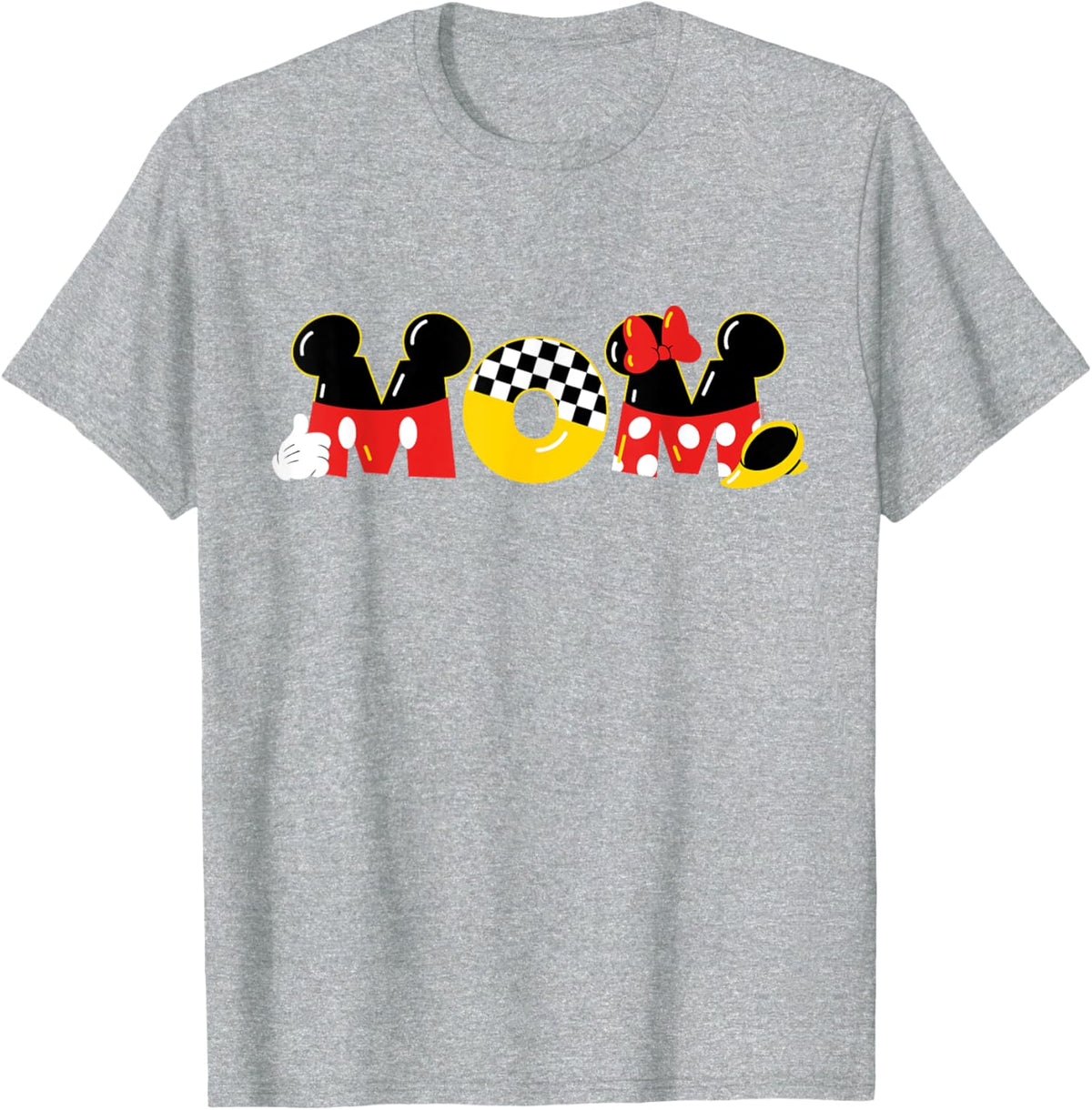 Disney Mickey Mouse &amp; Minnie Mouse Mom Mother\u2019s Day Birthday Mother Shirt