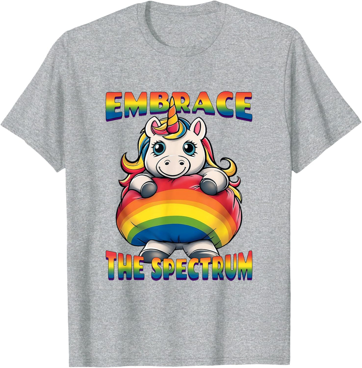 Embrace the Spectrum: Autism Awareness Unicorn