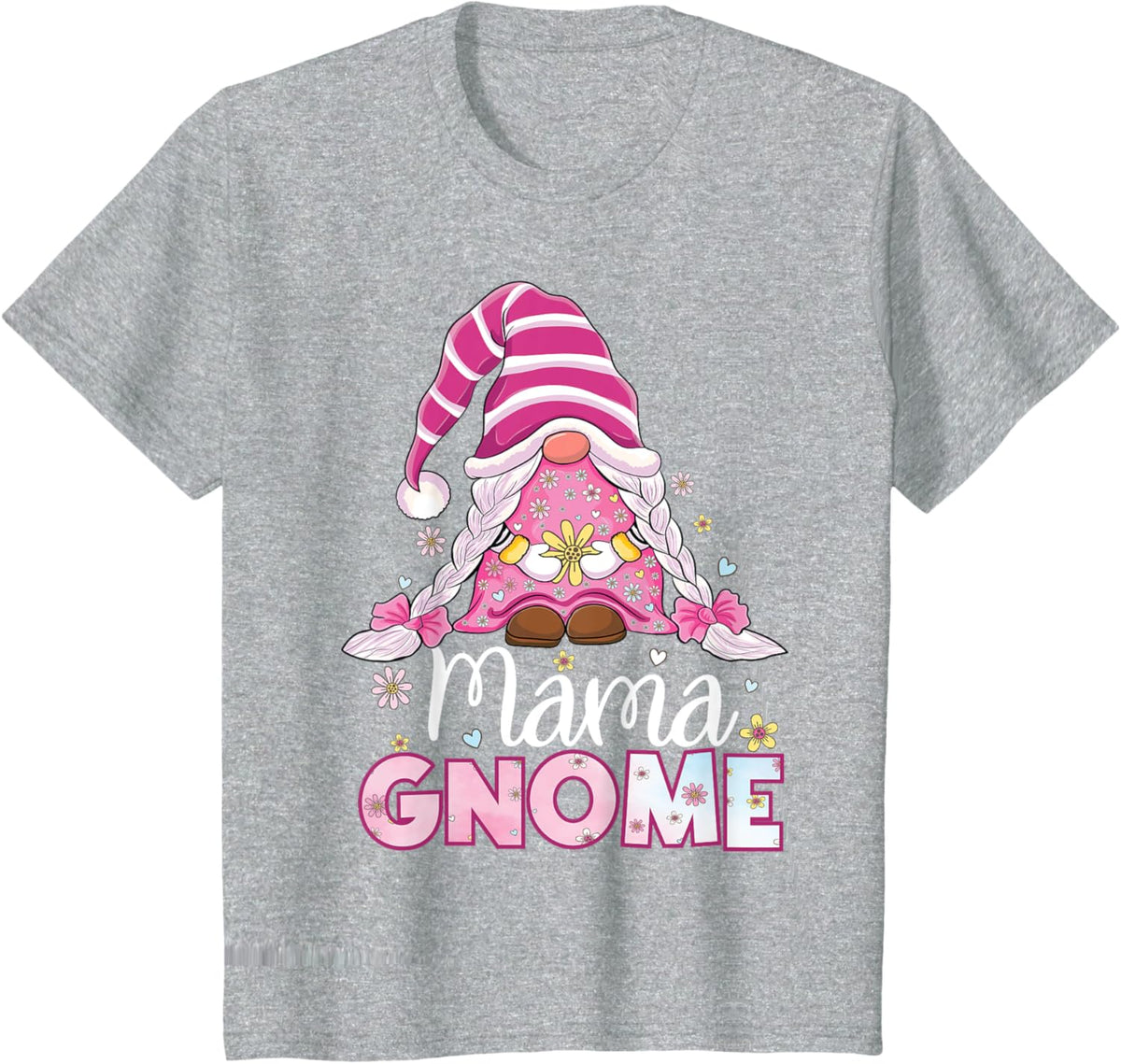 Flower For Mom Gnomies Cute Gnome Mom Happy Mother&#39;s Day