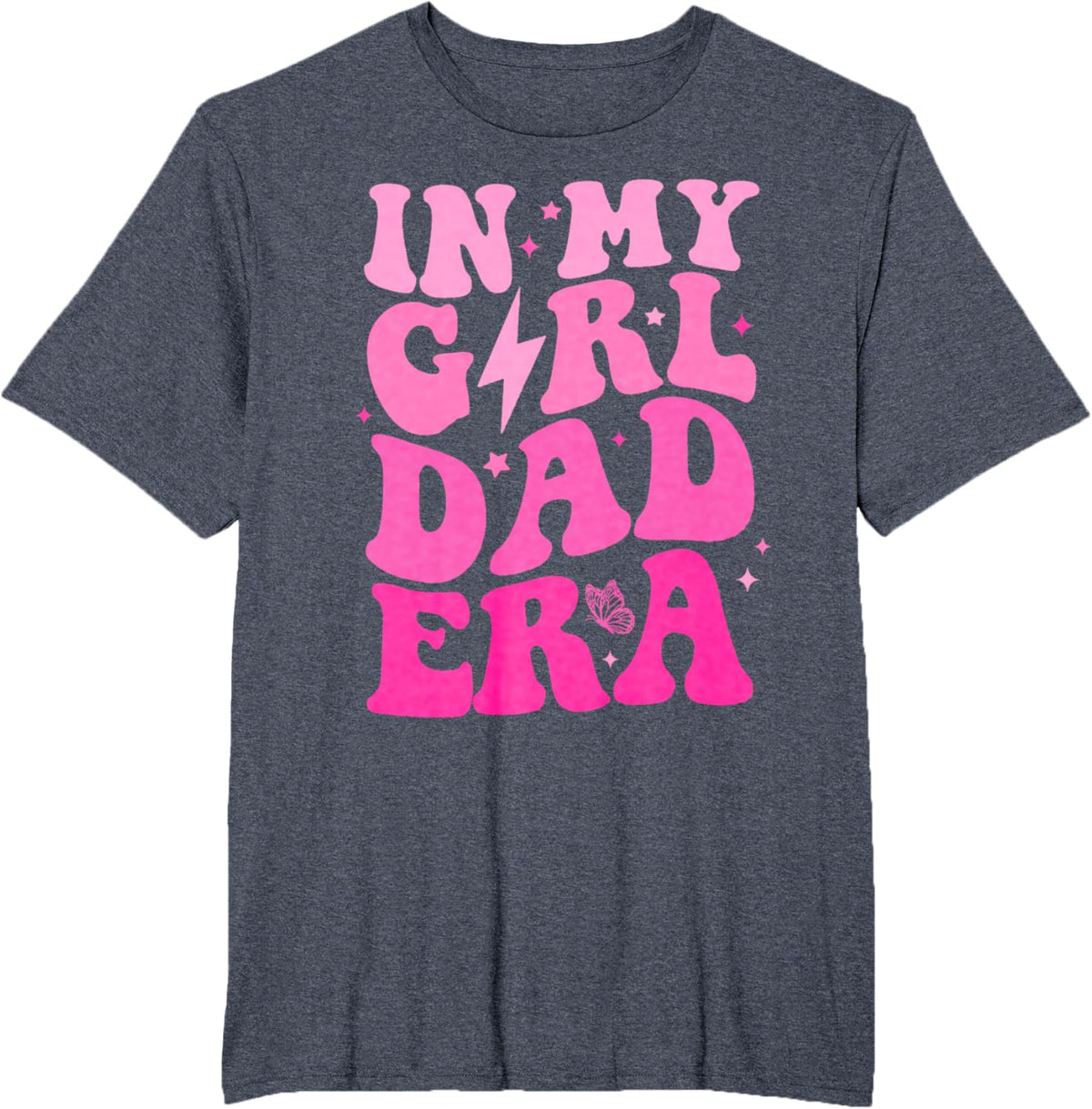In My Dad Era Girl Groovy Retro Papa Fathers Day