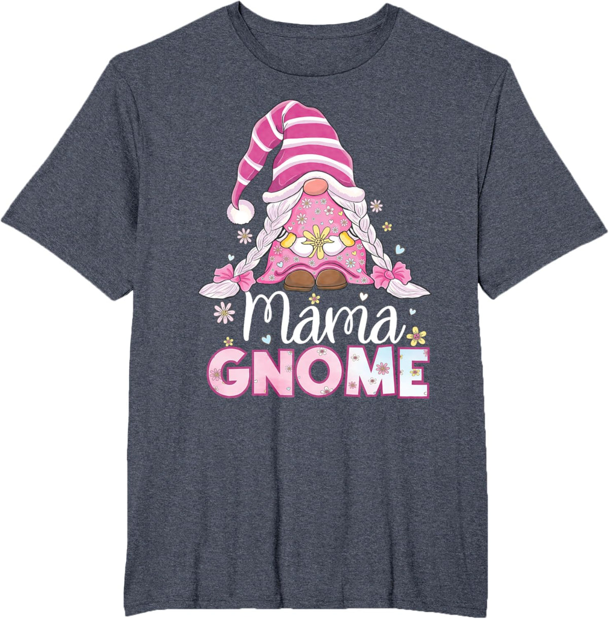 Flower For Mom Gnomies Cute Gnome Mom Happy Mother&#39;s Day