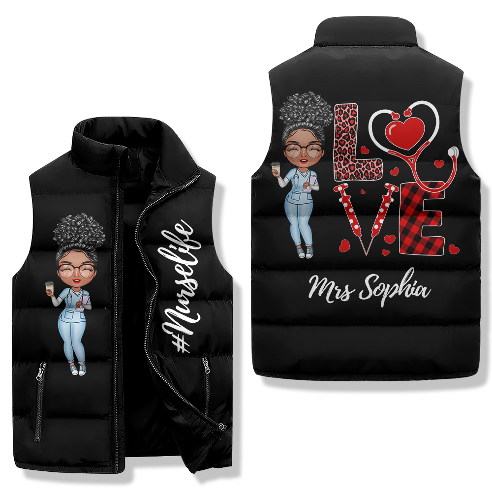 Puffer Vest - Personalized Gift Ideas For Nurse