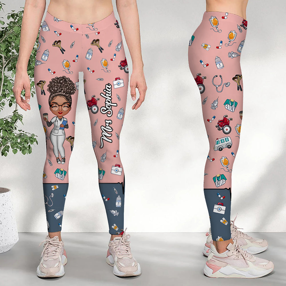 Personalized Legging - Personalized Gift Ideas For Nurse, Doctors