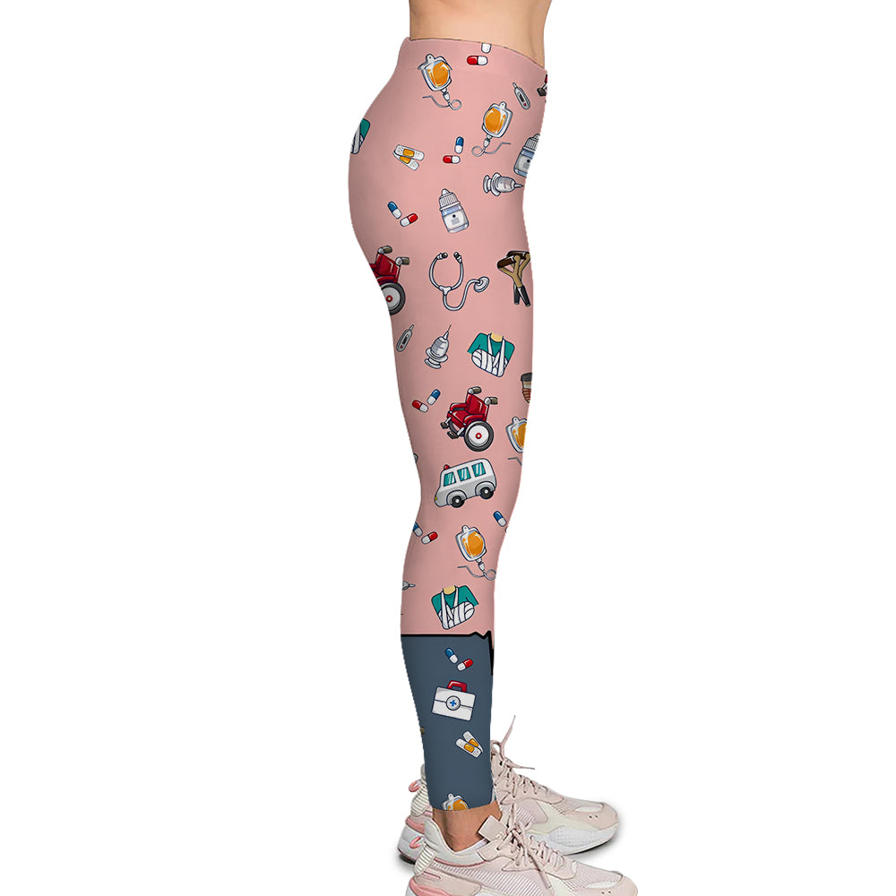 Personalized Legging - Personalized Gift Ideas For Nurse, Doctors