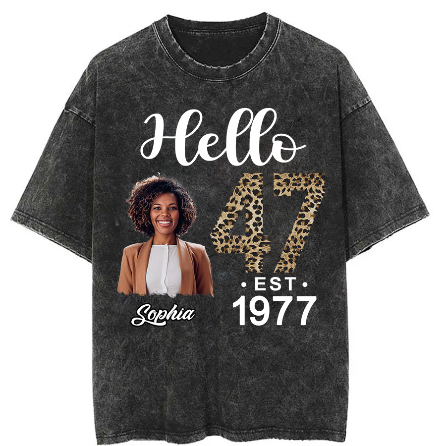 Chapter 47, Fabulous Since 1977, 47th Birthday Unique T Shirt For Woman - HCT
