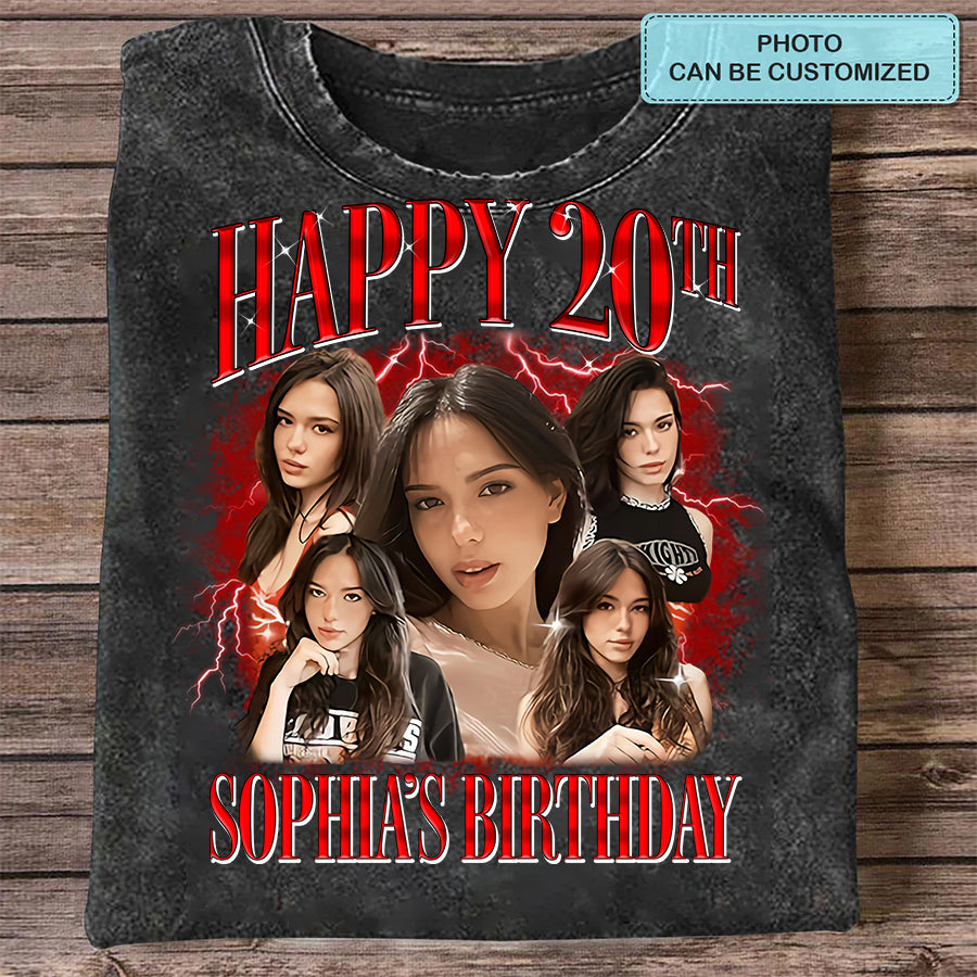 20th Birthday Shirts For Her, Personalised 20th Birthday Gifts, 2004 T Shirt, 20 And Fabulous Shirt, 20th Birthday Shirt Ideas, Gift Ideas 20th Birthday Woman-YPT-TLQ