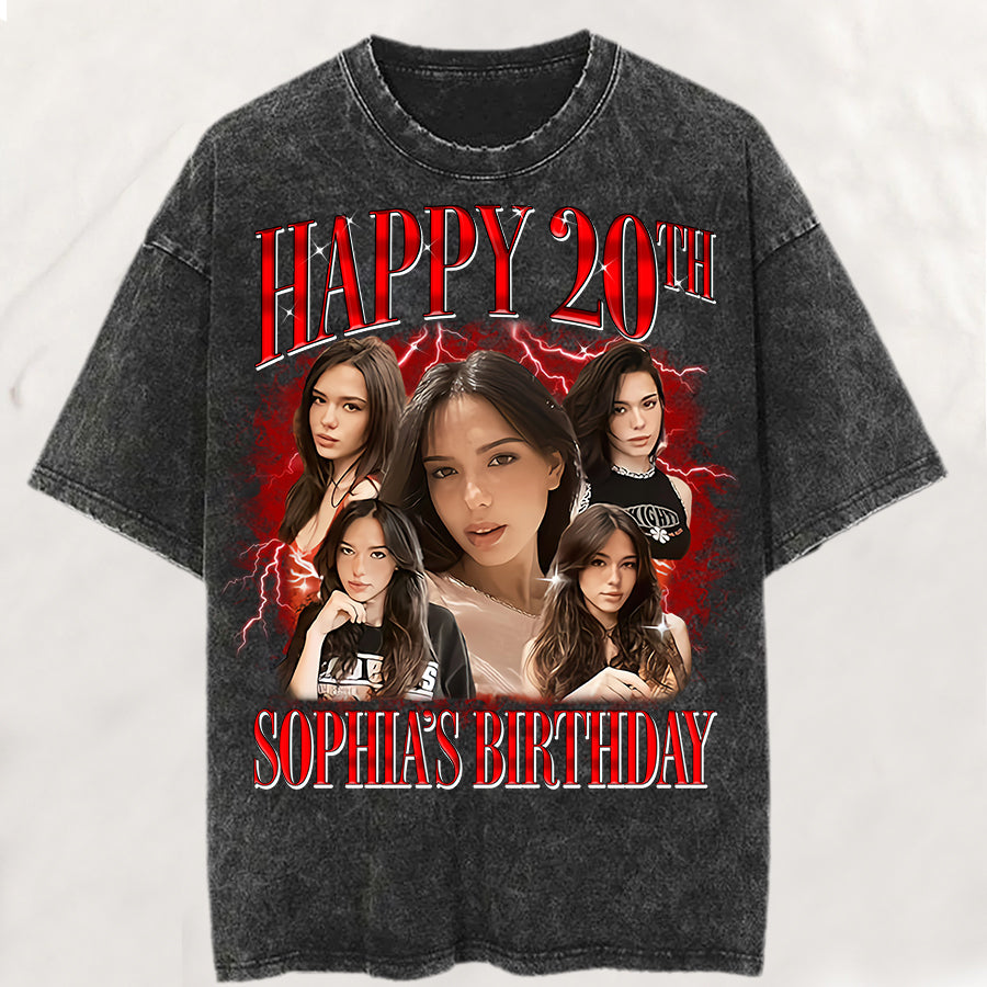 20th Birthday Shirts For Her, Personalised 20th Birthday Gifts, 2004 T Shirt, 20 And Fabulous Shirt, 20th Birthday Shirt Ideas, Gift Ideas 20th Birthday Woman-YPT-TLQ