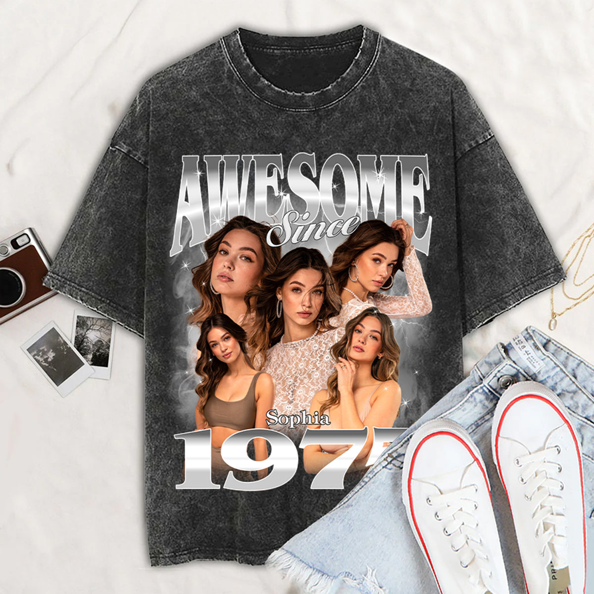 50th Birthday Shirts, Custom Birthday Shirts, Turning 50 Shirt, Gifts For Women Turning 50, 50th Birthday Shirts For Her-YPT-TLT