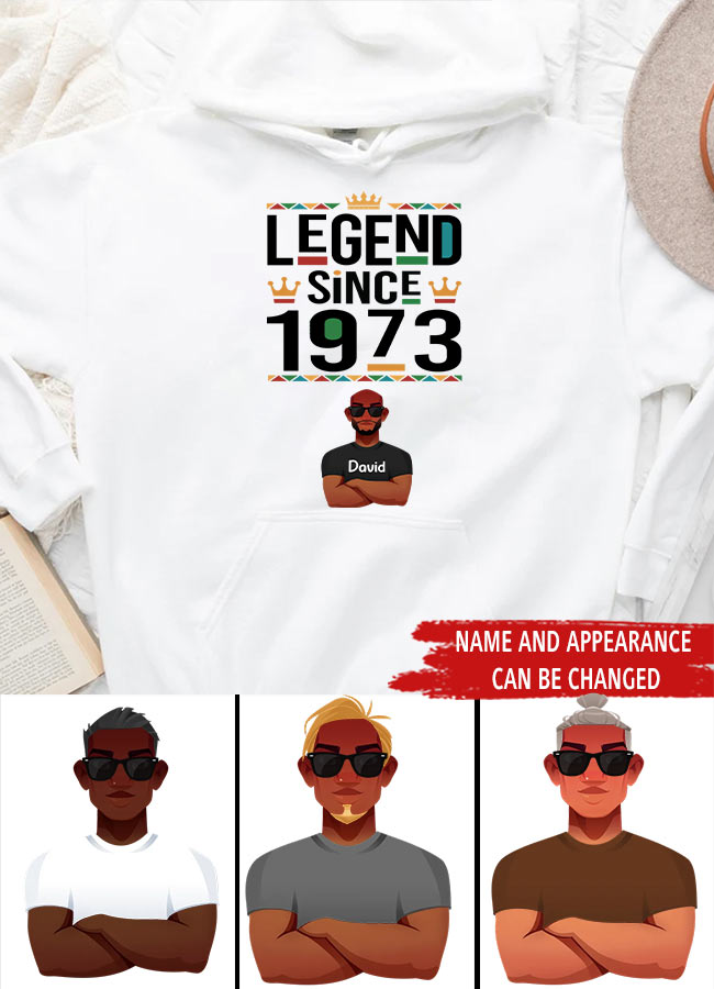 Custom Birthday Shirts, Turning 50 Shirt, Gifts For Men Turning 50, 50 And Fabulous Shirt, 1973 Shirt, 50th Birthday Shirts For Him