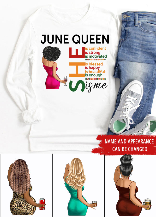 June Birthday Shirt, Custom Birthday Shirt, Juneteenth T Shirt, Black Women&#39;s Juneteenth t shirt, Juneteenth shirt ideas, Black History Gift For Black Woman