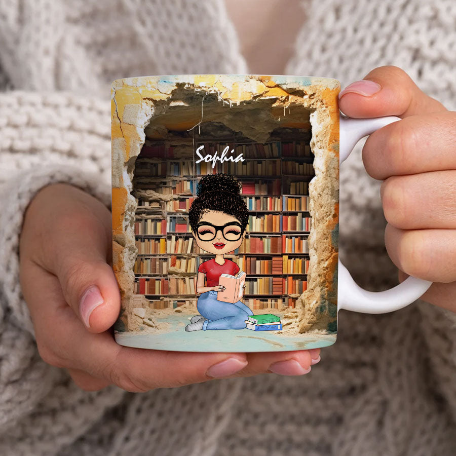 Personalized Mug For Book Lovers, Reading Gifts For Women