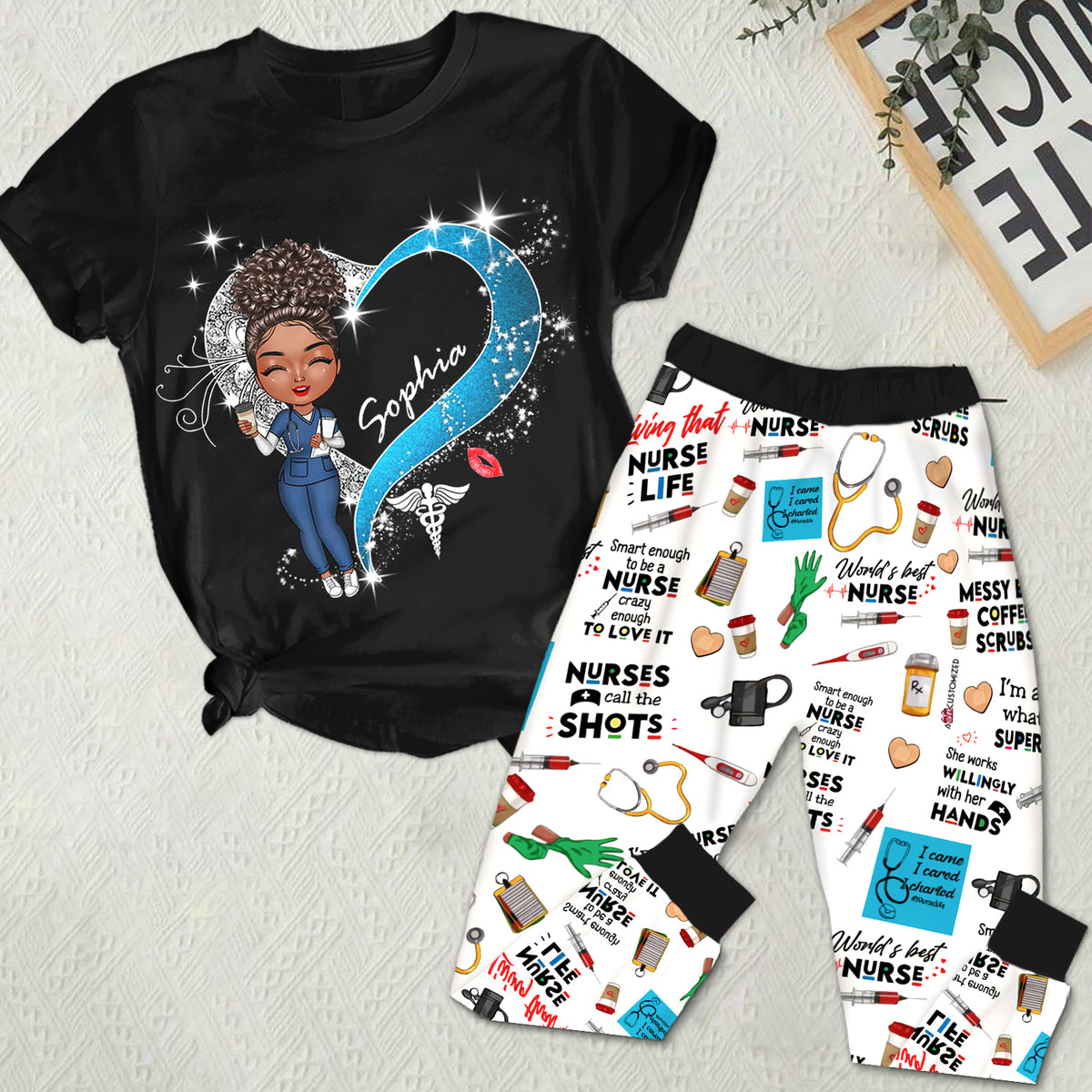 Premium Pajamas Set - Personalized Gift Ideas For Nurse