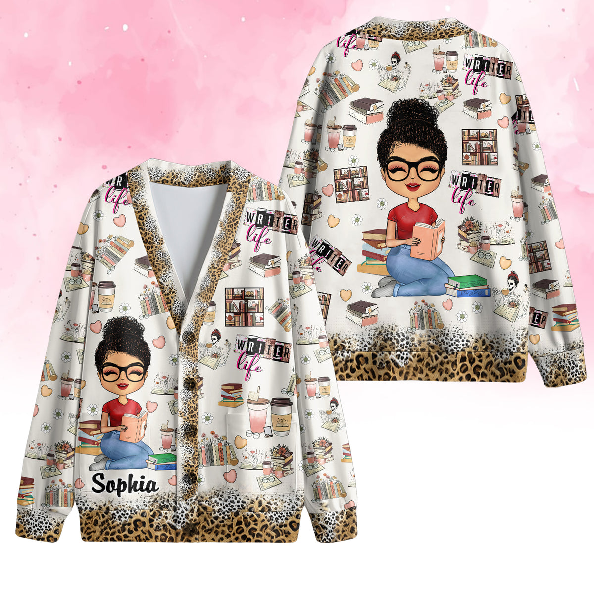 Personalized Cadigan - Personalized Gift Ideas For Book Lovers