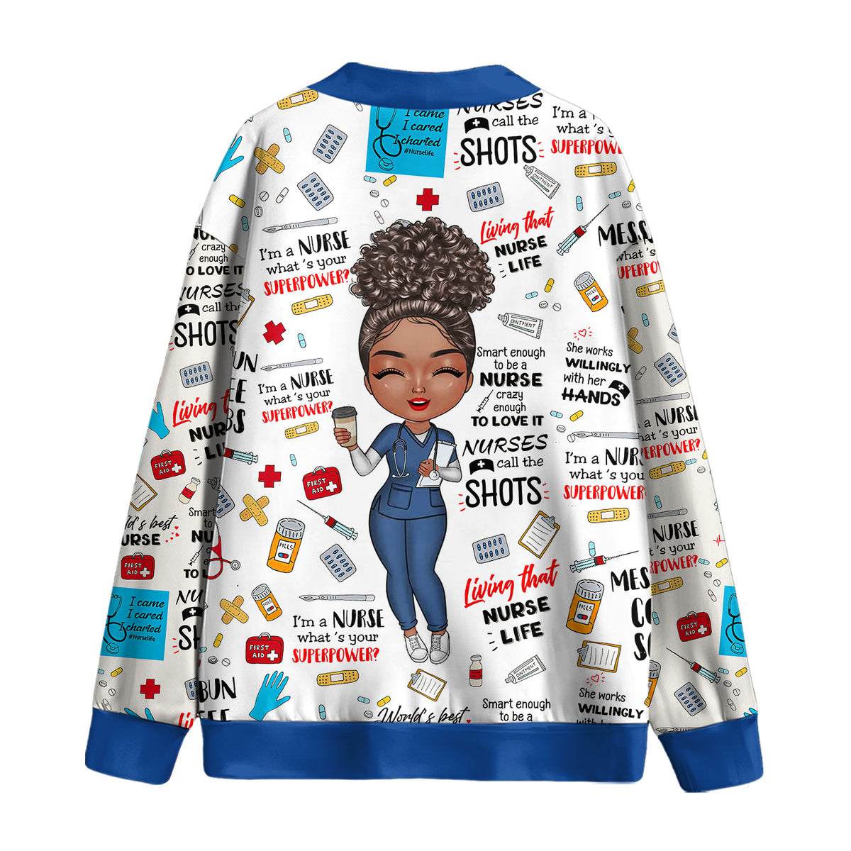 Personalized Cadigan - Personalized Gift Ideas For Nurse, Doctors