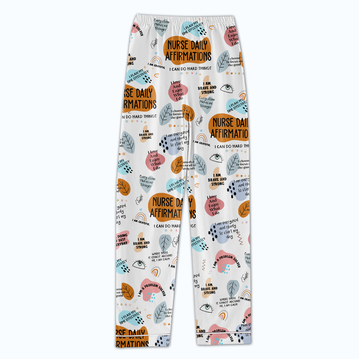 Personalized Women's Pajama Set, Gift For Nurse - Love Nurse Life, It's A Beautiful Day To Save Lives