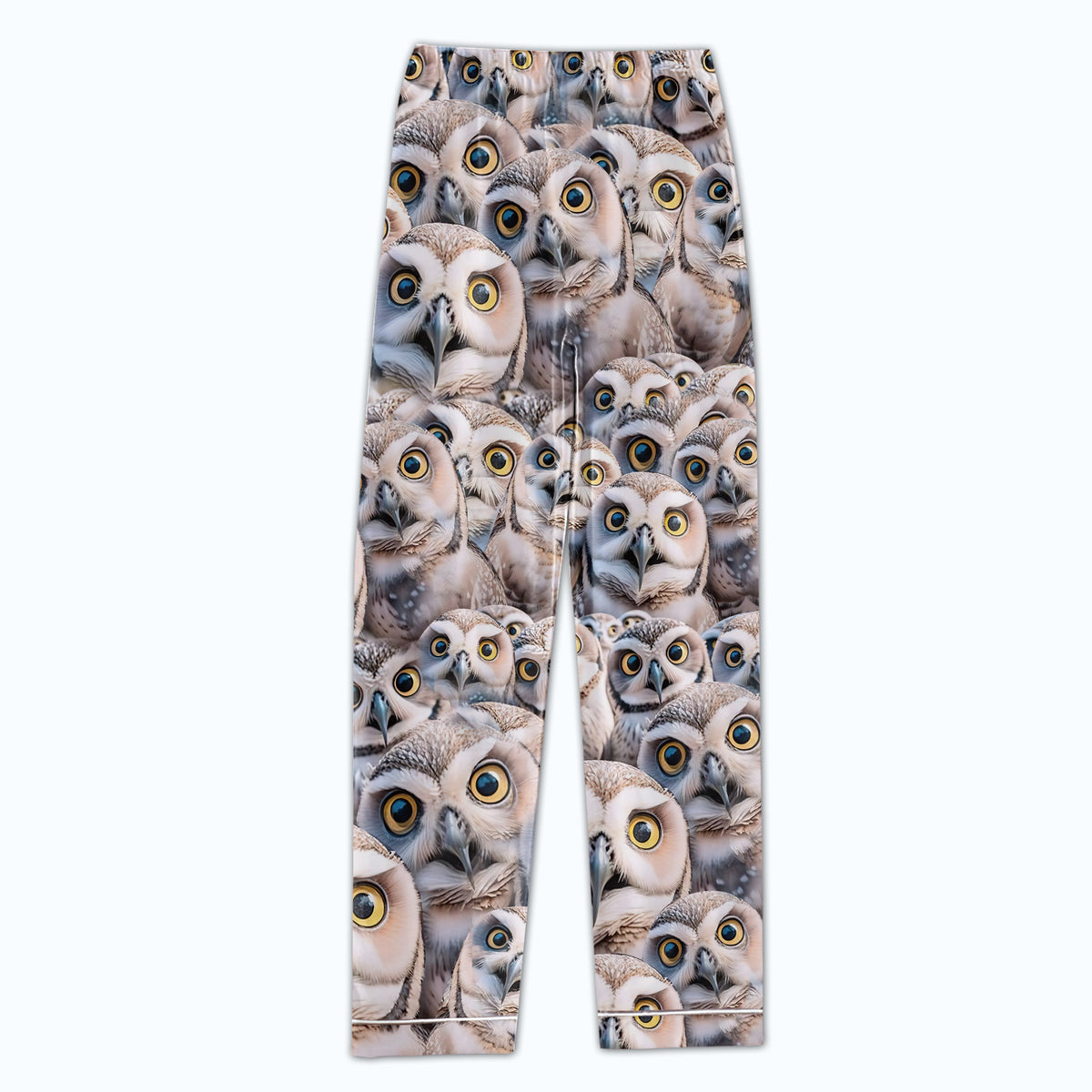Personalized Women's Pajama Set, Gift For Owl Lovers