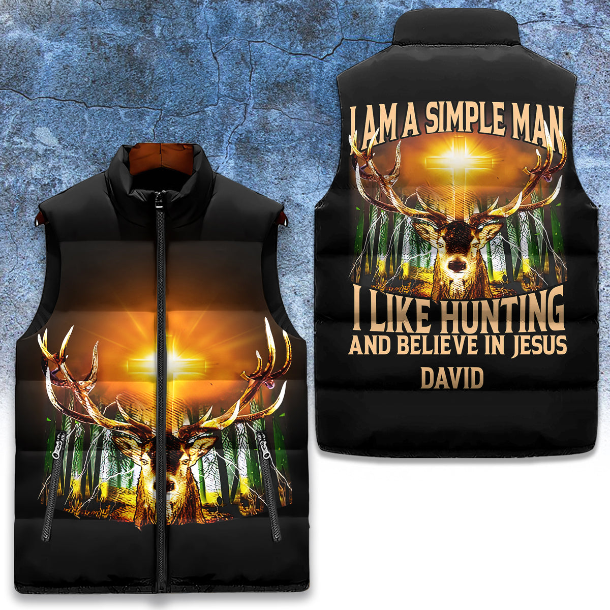 Puffer Vest - Personalized Gift Ideas For Men , Hunting Lover