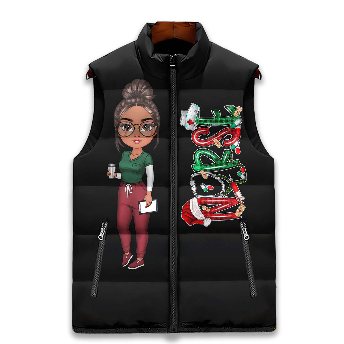 Puffer Vest - Personalized Gift Ideas For Nurse