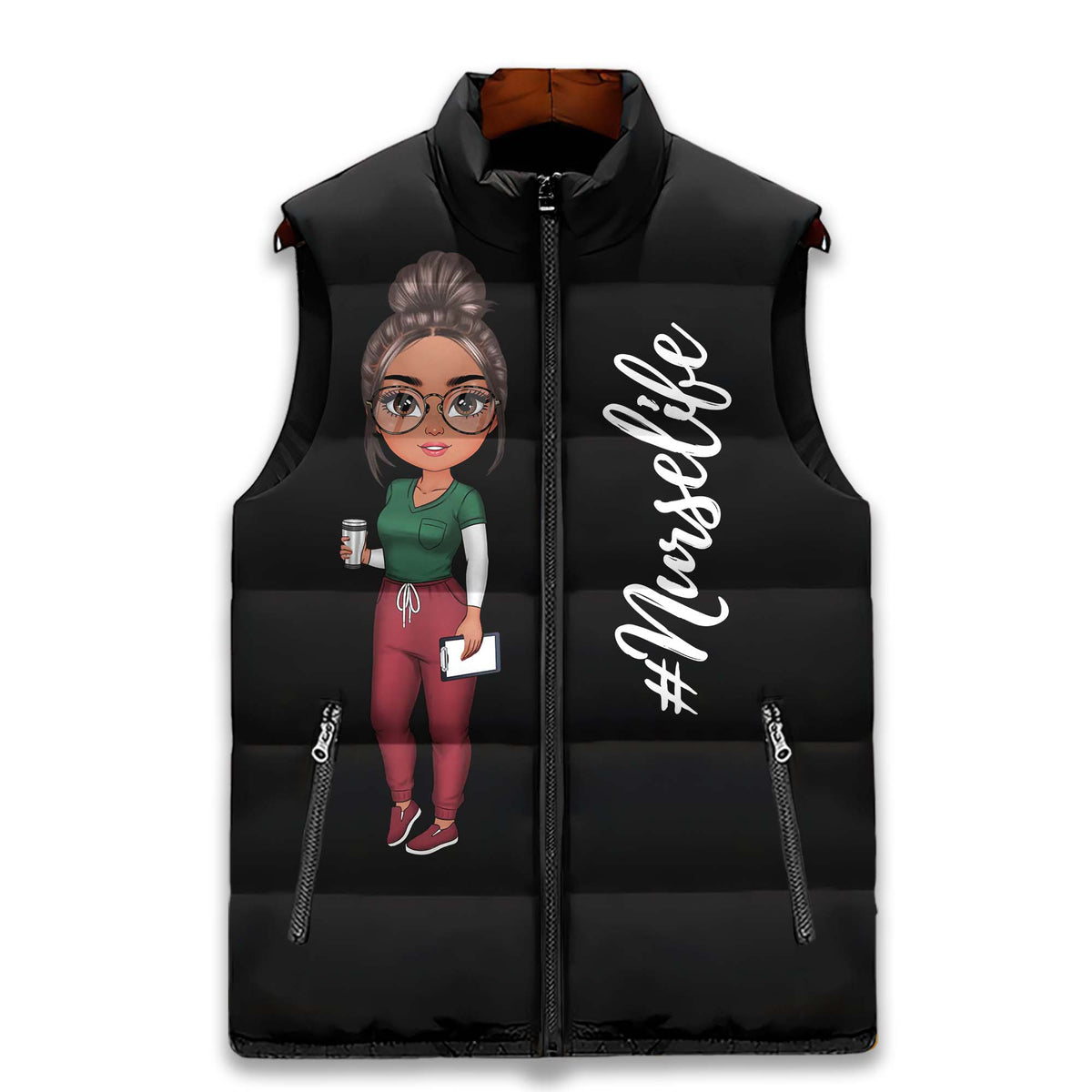 Puffer Vest - Personalized Gift Ideas For Nurse
