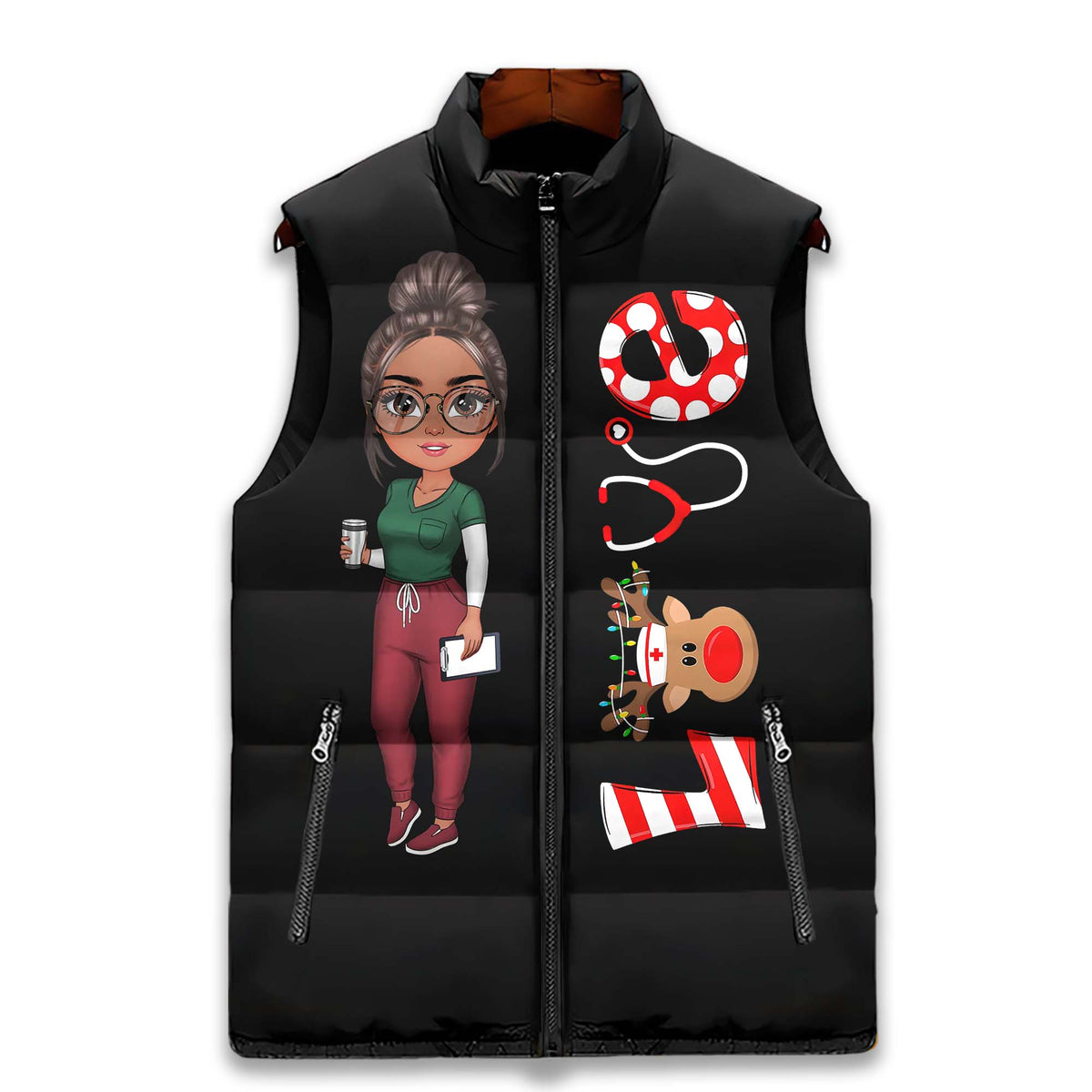 Puffer Vest -Personalized Gift Ideas For Nurse