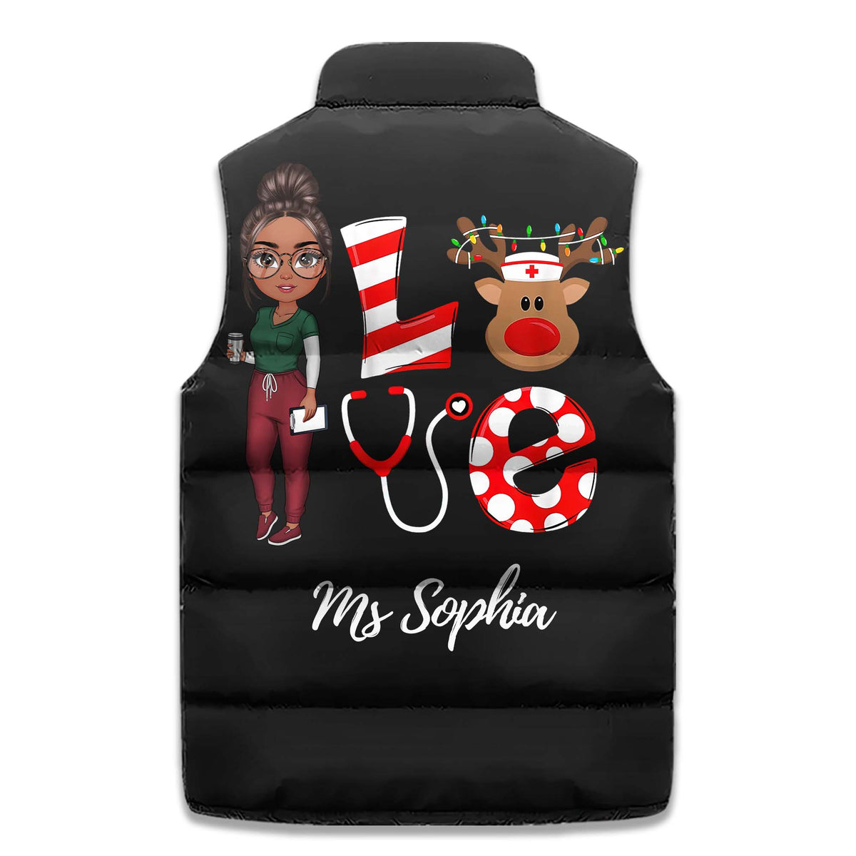 Puffer Vest -Personalized Gift Ideas For Nurse