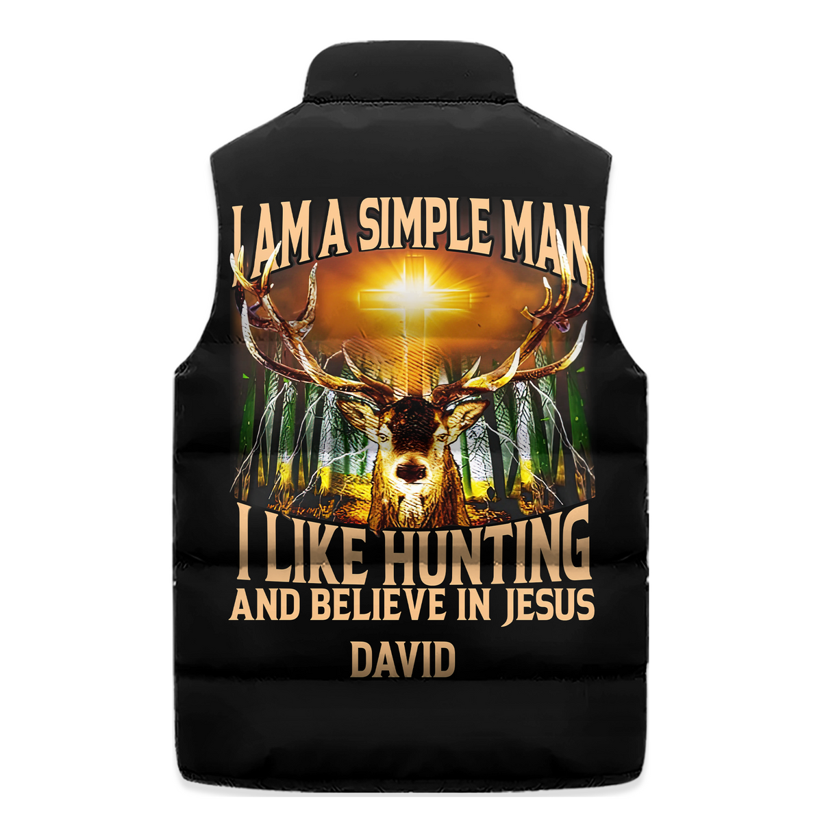 Puffer Vest - Personalized Gift Ideas For Men , Hunting Lover