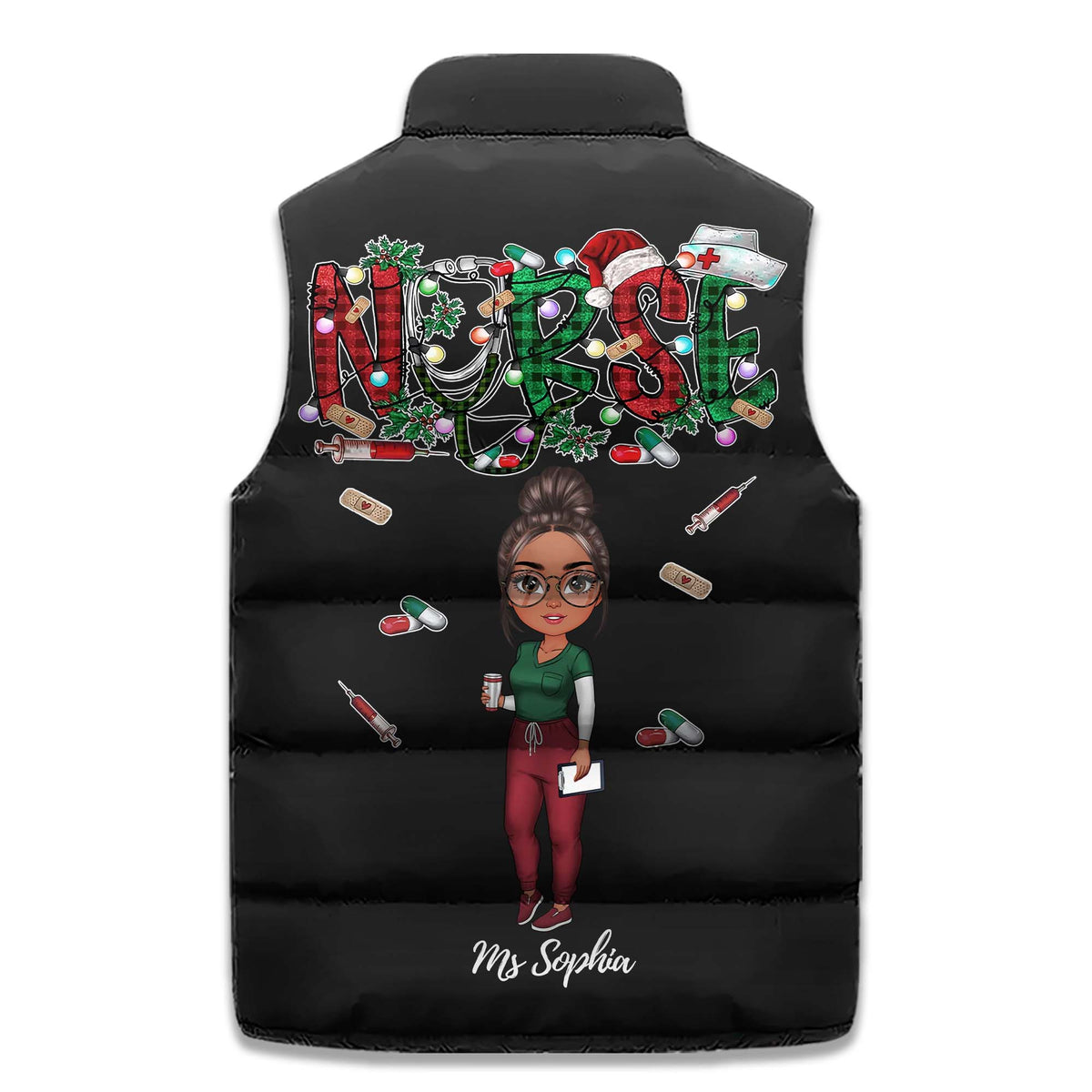 Puffer Vest - Personalized Gift Ideas For Nurse