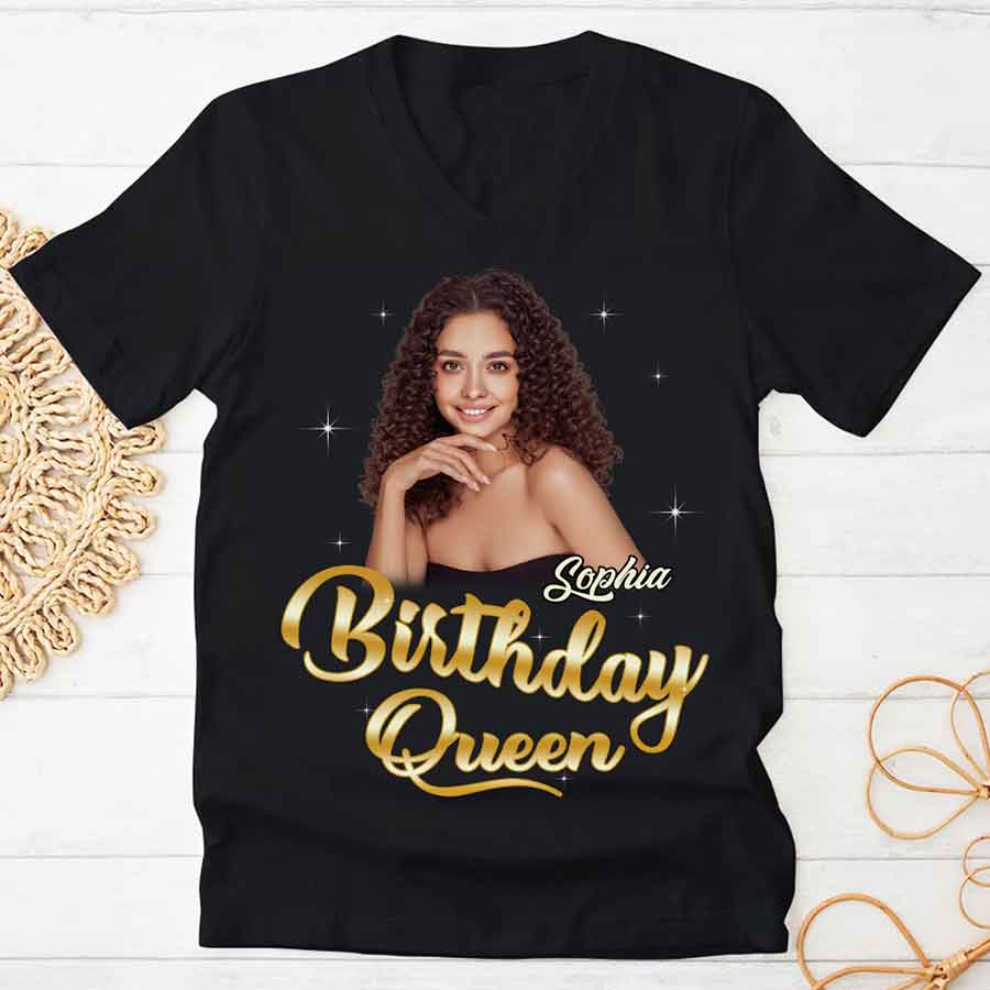 Birthday Shirts, Custom Birthday Shirts, Birthday Shirts For Black Women, Its My Birthday Shirt, Birthday Queen Shirt-YPT-HCT