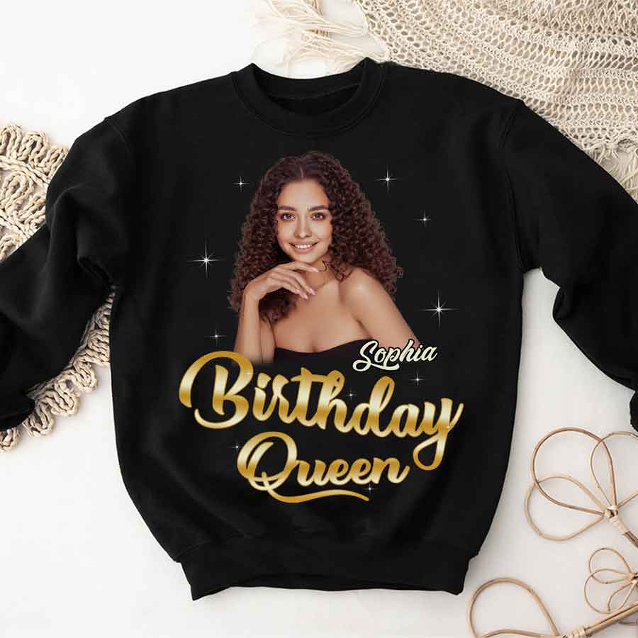 Birthday Shirts, Custom Birthday Shirts, Birthday Shirts For Black Women, Its My Birthday Shirt, Birthday Queen Shirt-YPT-HCT