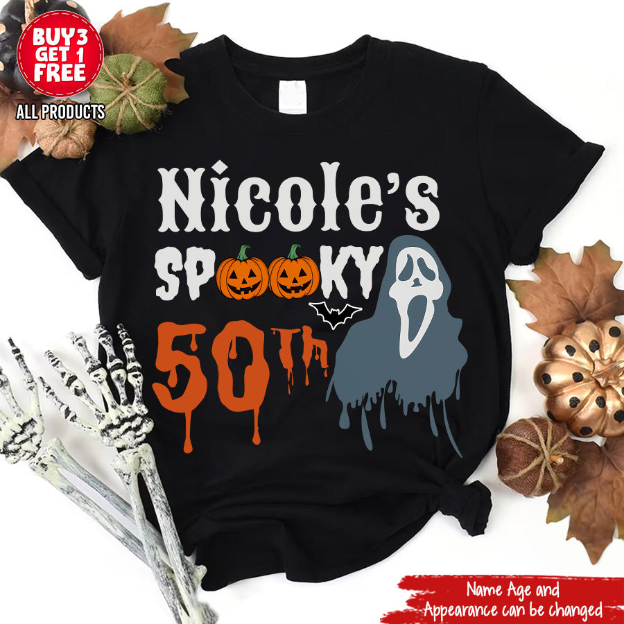 50&#39;s Birthday Shirt, 50th Birthday Unique T Shirt For Woman, Custom Birthday Shirt, Her Gifts For 50 Years Old-YPT-TLQ