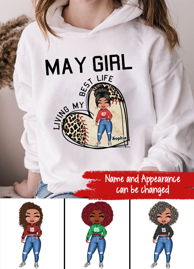 May Birthday Shirt, Custom Birthday Shirt, Queens Born In May, May Birthday Gifts, May Shirts For Woman, Baseball Lover