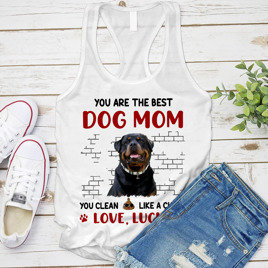 Custom Photo Dog, Personalized Dog Shirt, Gift For Dog Lover, Dog Mom Dad Shirt, Labrador Retriever Lover