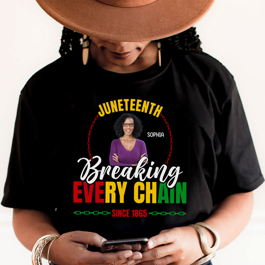 Personalized Shirt - Juneteenth T Shirt, Black Women&#39;s Juneteenth t shirt, Black History Gift For Black Woman , Juneteenth shirt ideas