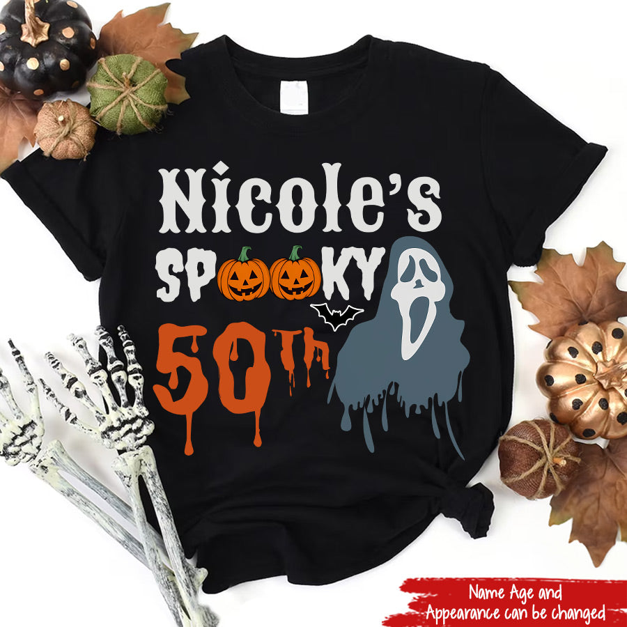 50&#39;s Birthday Shirt, 50th Birthday Unique T Shirt For Woman, Custom Birthday Shirt, Her Gifts For 50 Years Old-YPT-TLQ