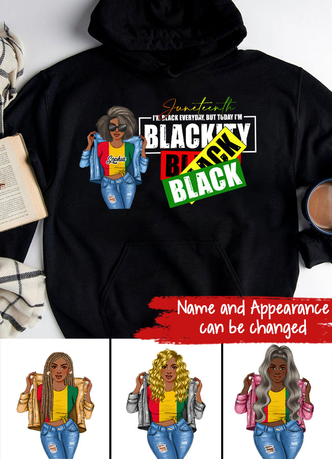 Juneteenth Shirt, Custom Juneteenth Shirt, Juneteenth Is My Independence 1865 Celebrating Freedom Day T-Shirt