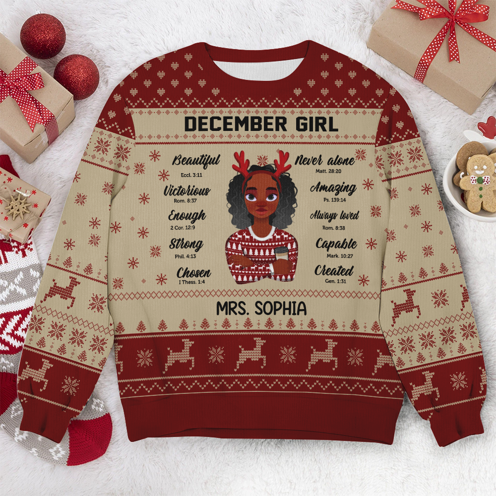 December Birthday Shirt, Custom Birthday Shirt, Queen Was Born In December Birthday Shirts For Woman