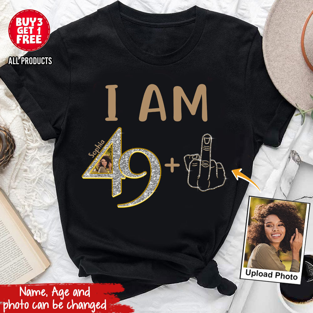 50th Birthday Shirts, Custom Photo Birthday Shirts, Turning 50 Shirt, Gifts For Women Turning 50, 50th Birthday Shirts For Her-YPT-HCT