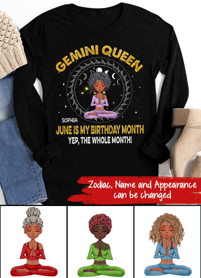 Personalized Birthday Shirts, Zodiac T Shirt, Zodiac Signs Shirt, Gemini Birthday T Shirt, Custom Birthday Gifts