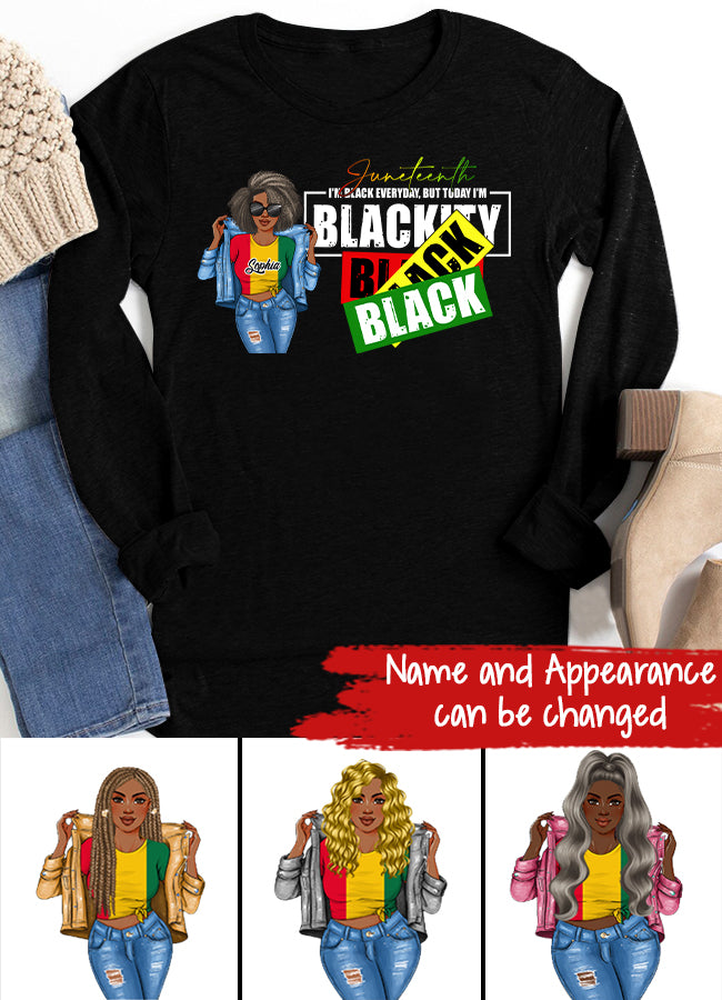 Juneteenth Shirt, Custom Juneteenth Shirt, Juneteenth Is My Independence 1865 Celebrating Freedom Day T-Shirt