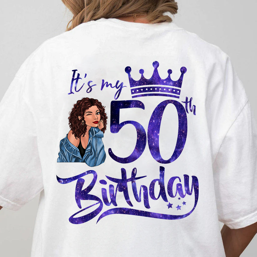 50th Birthday Shirts, Custom Birthday Shirts, Turning 50 Shirt, Gifts For Women Turning 50, 50 And Fabulous Shirt, 1974 Shirt - TLQ