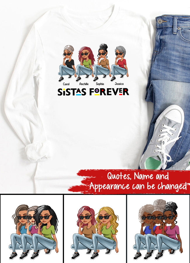 Personalized T Shirt, Sister Shirt, Gifts For Best Friends, Best Friend Shirts, Big Sister Shirt, Friend Shirt, Friends T Shirt Women