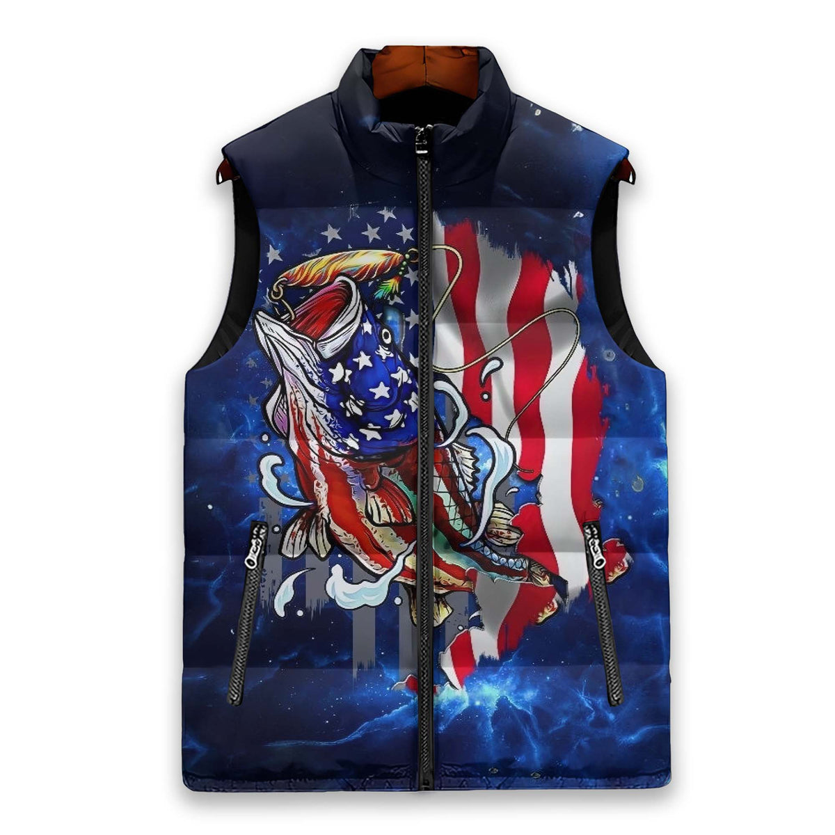 Puffer Vest - Personalized Gift Ideas For Fishing Lovers