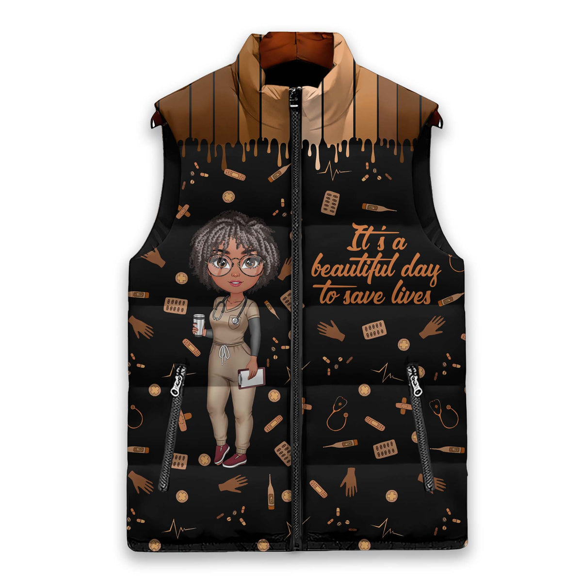 Puffer Vest -Personalized Gift Ideas For Nurse